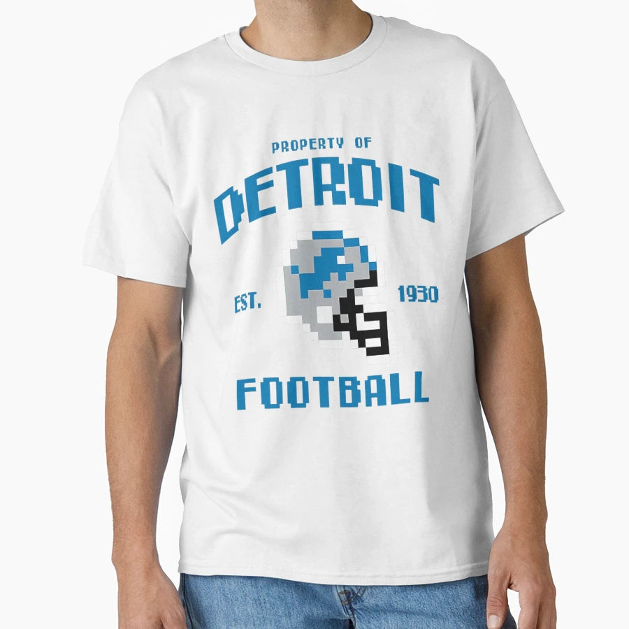 Football Detroit Lions T-Shirt - Trendy Graphic Men Women - T-Shirt, Sweatshirt, Hoodie