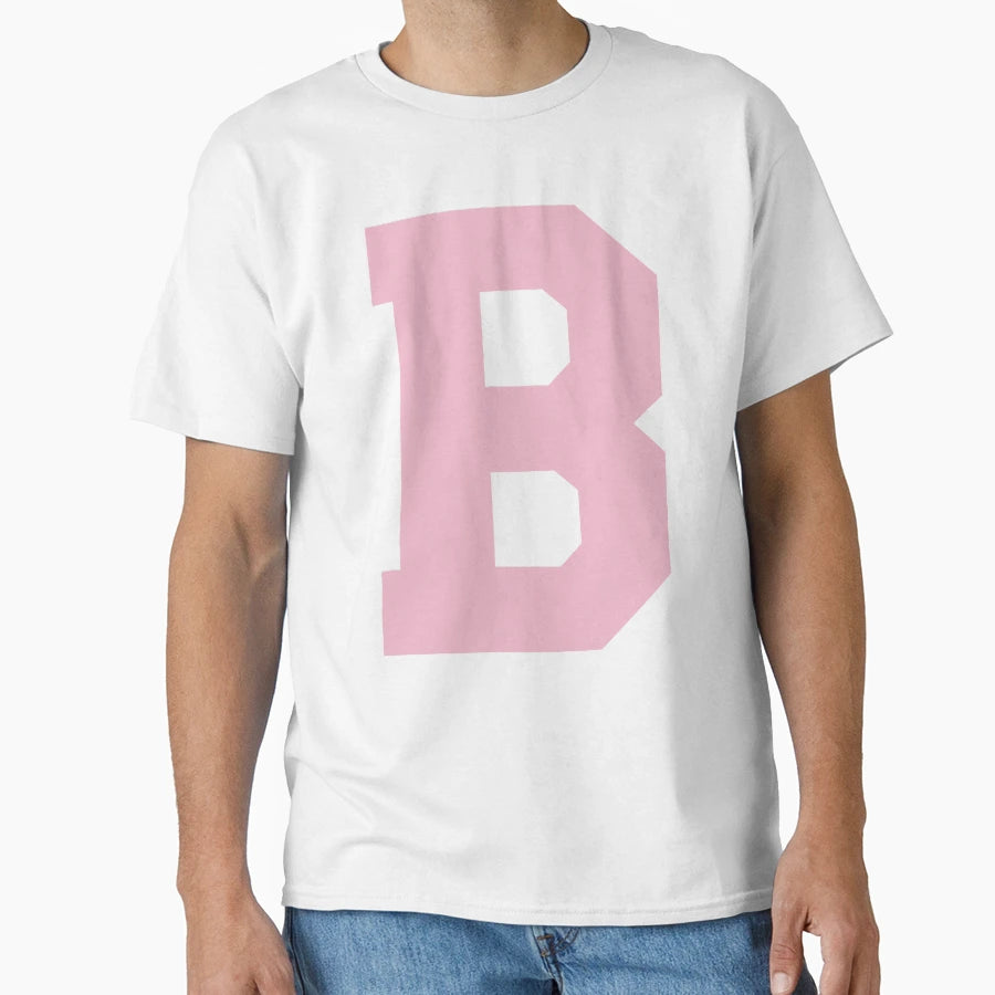 Alphabet Rose B Sports Letter B T-Shirt - Graphic Print Men Women - T-Shirt, Sweatshirt, Hoodie