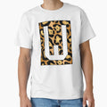 Letter W Jaguar Stencil Font T-Shirt - Custom Art Print Unisex - T-Shirt, Sweatshirt, Hoodie