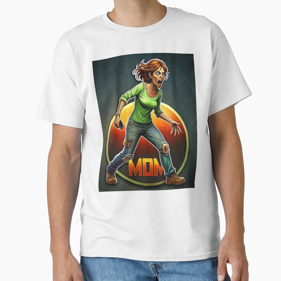 Mombie Zombie Mom 87 T-Shirt - Trendy Graphic Unisex - T-Shirt, Sweatshirt, Hoodie