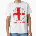 England Football T-Shirt - Minimalist Print Men Women - T-Shirt, Sweatshirt, Hoodie