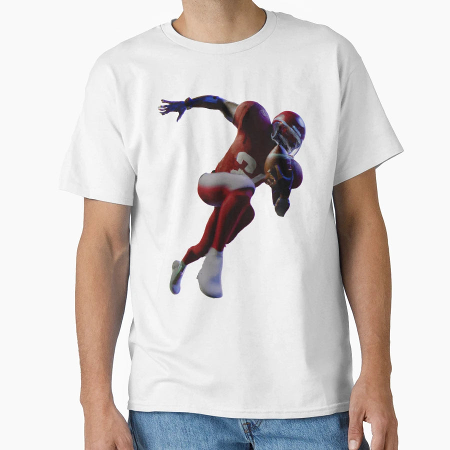 Tuck Ball Football Player 3D T-Shirt - Unique Graphic Unisex - T-Shirt, Sweatshirt, Hoodie