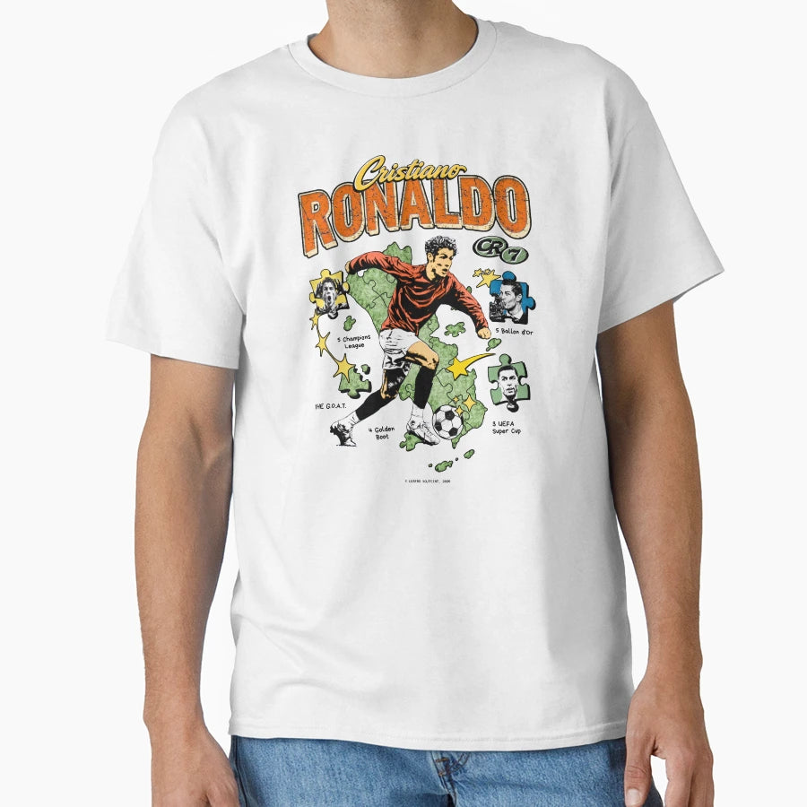 Cr7 Cristiano Ronaldo T-Shirt - Fun Novelty Design for Adults - T-Shirt, Sweatshirt, Hoodie