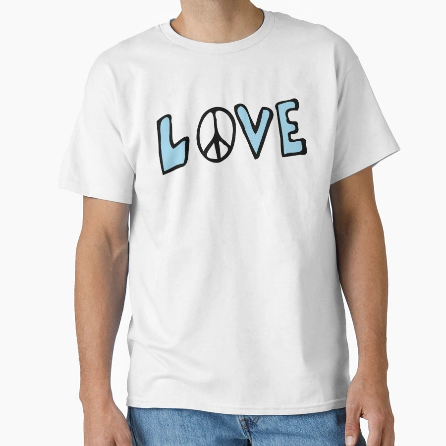 Love And Peace Hippie Quotes T-Shirt - Novelty Apparel Men Women - T-Shirt, Sweatshirt, Hoodie