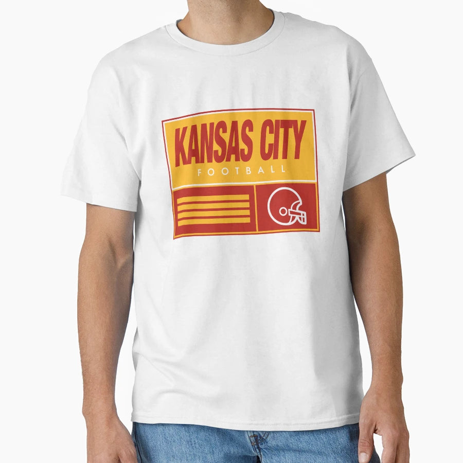 Kansas City Football T-Shirt - Fun Novelty Design Men Women - T-Shirt, Sweatshirt, Hoodie