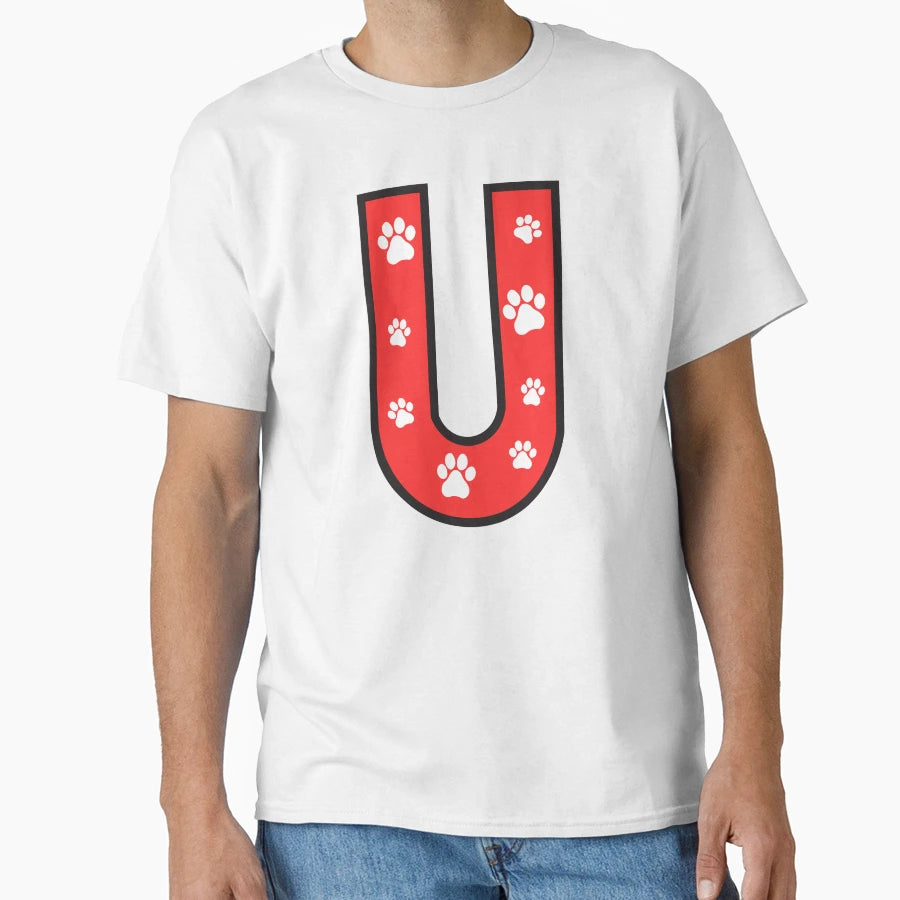 Paw Alphabet T-Shirt - Novelty Apparel Men Women - T-Shirt, Sweatshirt, Hoodie