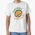 Football And Tacos T-Shirt - Graphic Print Men Women - T-Shirt, Sweatshirt, Hoodie