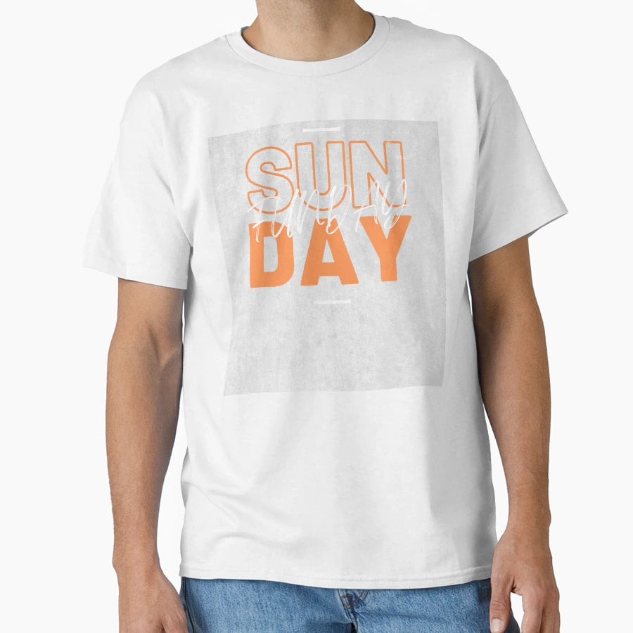 Sunday Funday T-Shirt - Novelty Apparel for Adults - T-Shirt, Sweatshirt, Hoodie