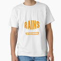 Football When It Rains Its Scores T-Shirt - Trendy Graphic for Adults - T-Shirt, Sweatshirt, Hoodie