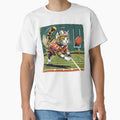 Gridiron Cat Feline Football Champion T-Shirt - Streetwear Style for Adults - T-Shirt, Sweatshirt, Hoodie