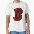B Red T-Shirt - Unique Graphic for Adults - T-Shirt, Sweatshirt, Hoodie