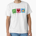 Peace Love Gambling T-Shirt - Unique Graphic Unisex - T-Shirt, Sweatshirt, Hoodie