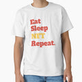 Eat Sleep Nft Repeat Funny T-Shirt - Aesthetic Graphic Men Women - T-Shirt, Sweatshirt, Hoodie