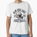 New England Football Pats New England T-Shirt - Custom Art Print Unisex - T-Shirt, Sweatshirt, Hoodie