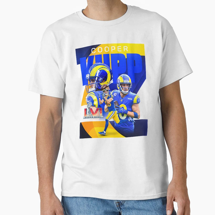 Cooper Kupp T-Shirt - Casual Everyday Wear Men Women - T-Shirt, Sweatshirt, Hoodie
