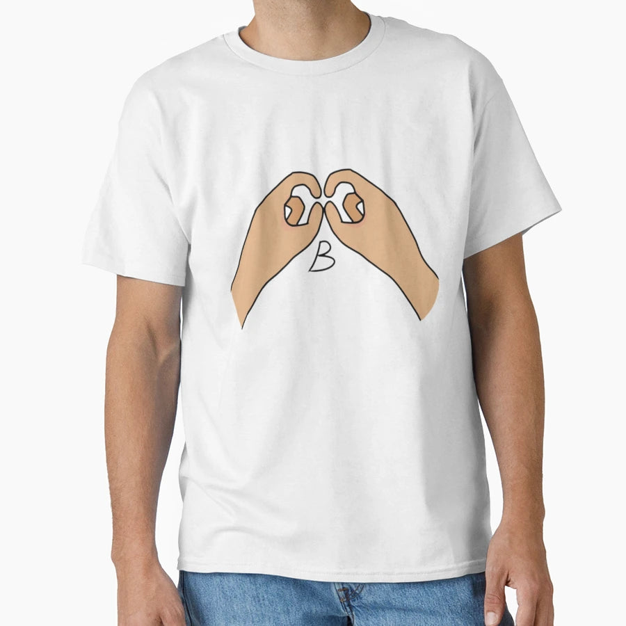 Bsl Letter Sign B T-Shirt - Streetwear Style for Adults - T-Shirt, Sweatshirt, Hoodie