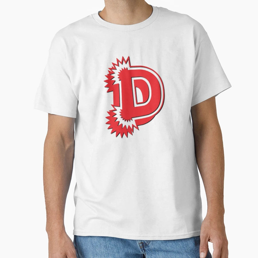 D Initial Letter D T-Shirt - Trendy Graphic for Adults - T-Shirt, Sweatshirt, Hoodie