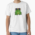 Alphabet Letter Q Toadally Toad T-Shirt - Casual Everyday Wear Unisex - T-Shirt, Sweatshirt, Hoodie