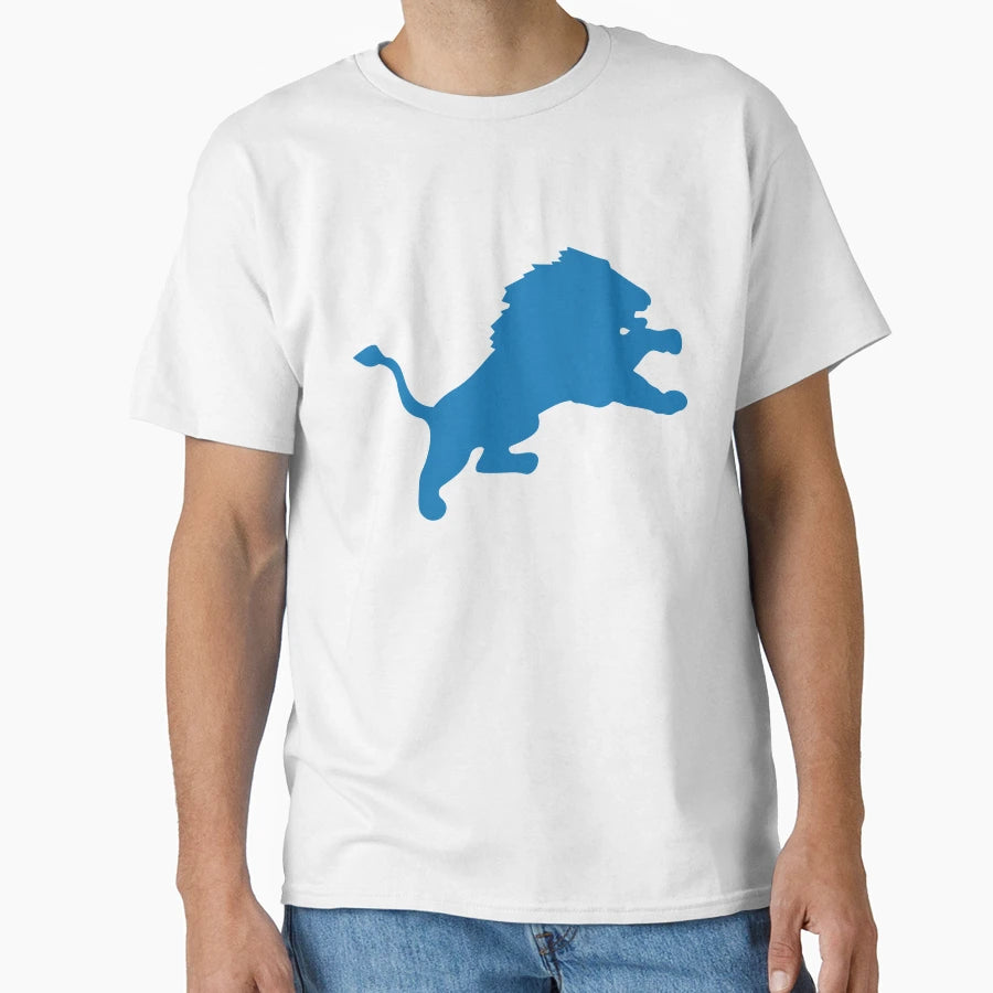 Detroit Lion T-Shirt - Casual Everyday Wear for Adults - T-Shirt, Sweatshirt, Hoodie