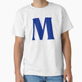 Letter M T-Shirt - Aesthetic Graphic Men Women - T-Shirt, Sweatshirt, Hoodie