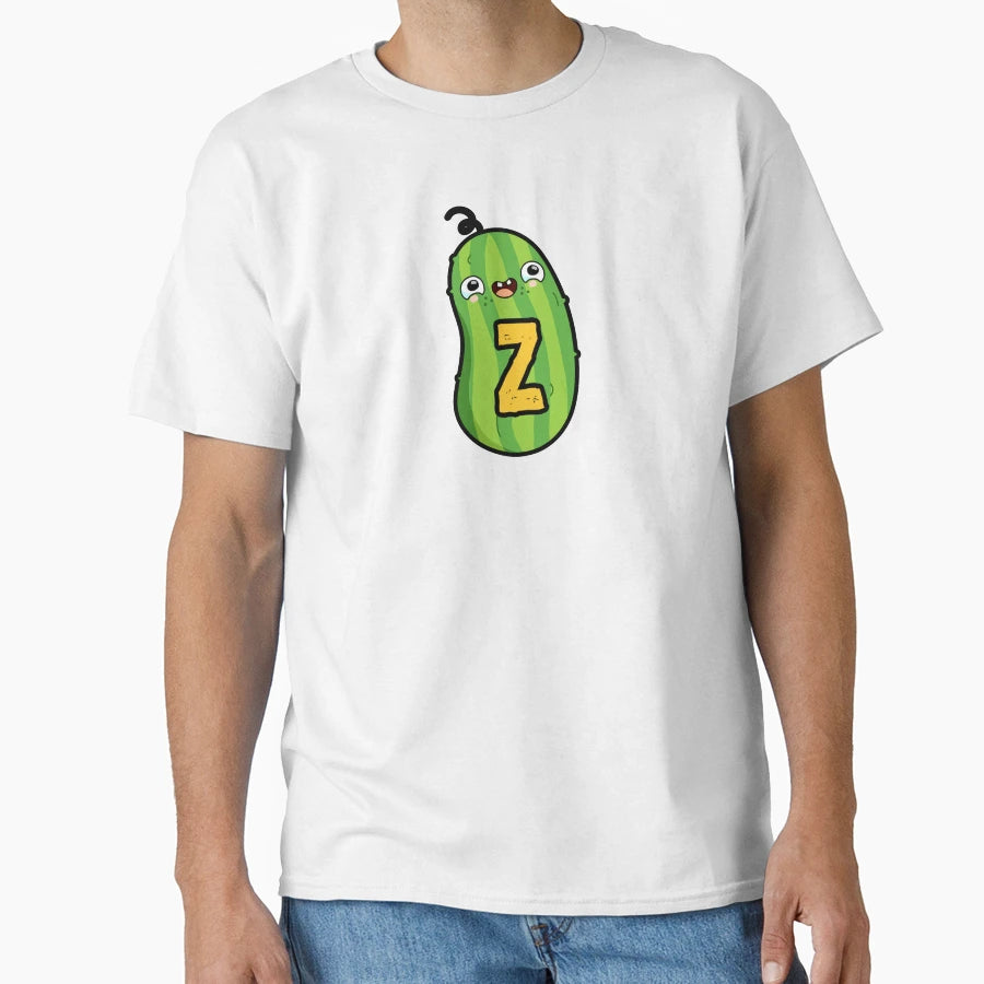 Alphabet Letter Z Cumber T-Shirt - Graphic Print for Adults - T-Shirt, Sweatshirt, Hoodie