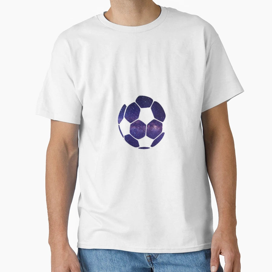 Galaxy Soccer Ball T-Shirt - Fun Novelty Design Unisex - T-Shirt, Sweatshirt, Hoodie
