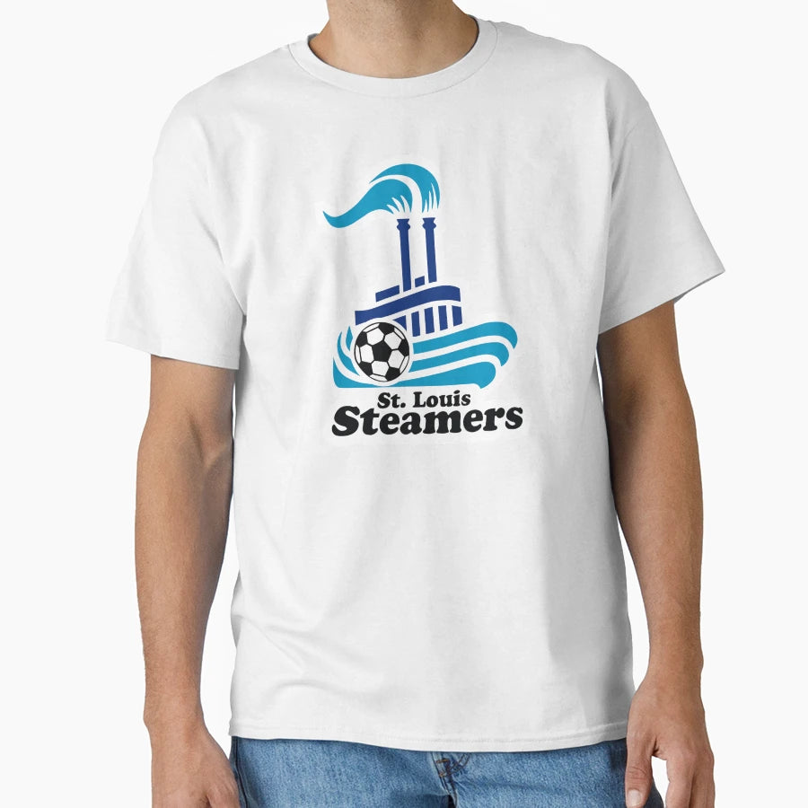 St Louis Steamers T-Shirt - Custom Art Print Unisex - T-Shirt, Sweatshirt, Hoodie