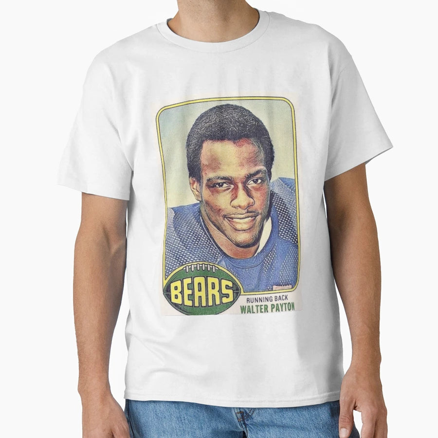 Walter Payton Rookie Football T-Shirt - Fun Novelty Design for Adults - T-Shirt, Sweatshirt, Hoodie
