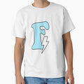 F Lightning T-Shirt - Minimalist Print for Adults - T-Shirt, Sweatshirt, Hoodie