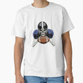 Halloween Skeleton American Football T-Shirt - Custom Art Print Men Women - T-Shirt, Sweatshirt, Hoodie