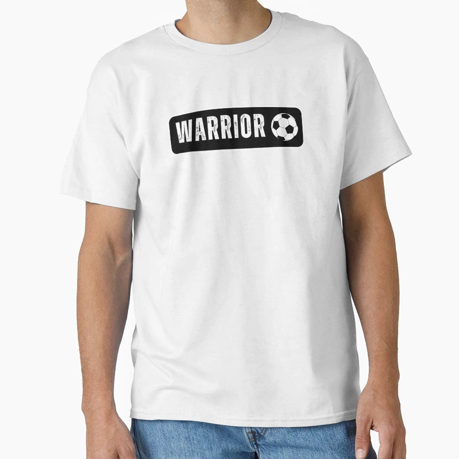 Warrior Soccer T-Shirt - Trendy Graphic Unisex - T-Shirt, Sweatshirt, Hoodie