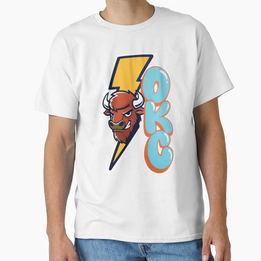 Oklahoma City Buffalo Basketball Today T-Shirt - Minimalist Print Men Women - T-Shirt, Sweatshirt, Hoodie
