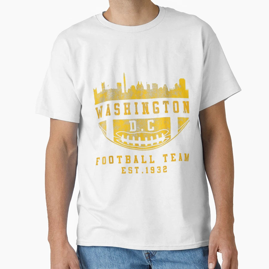Washington Football Sports Team T-Shirt - Graphic Print for Adults - T-Shirt, Sweatshirt, Hoodie