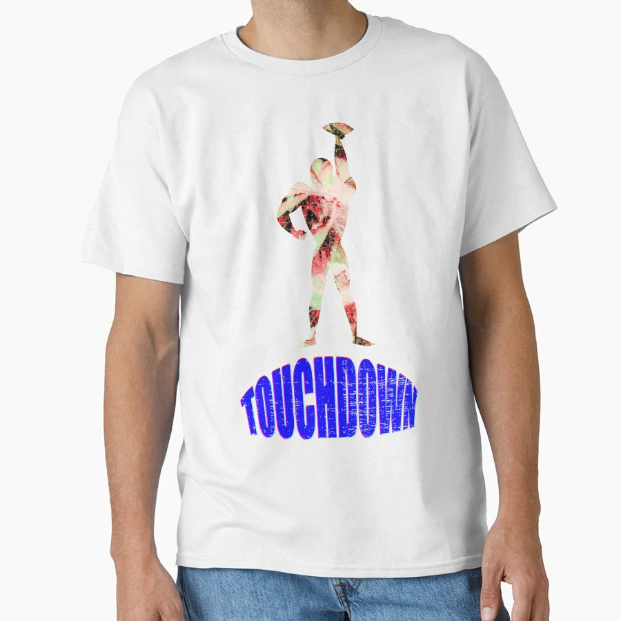 American Football Touchdown Pose T-Shirt - Unique Graphic Unisex - T-Shirt, Sweatshirt, Hoodie