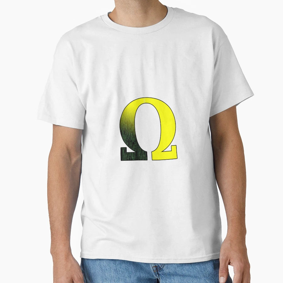 Ohm Resistance Greek Capital Omega T-Shirt - Novelty Apparel for Adults - T-Shirt, Sweatshirt, Hoodie