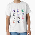 Soccer Ball T-Shirt - Custom Art Print Men Women - T-Shirt, Sweatshirt, Hoodie