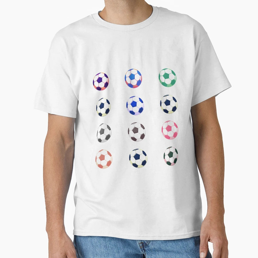 Soccer Ball T-Shirt - Custom Art Print Men Women - T-Shirt, Sweatshirt, Hoodie