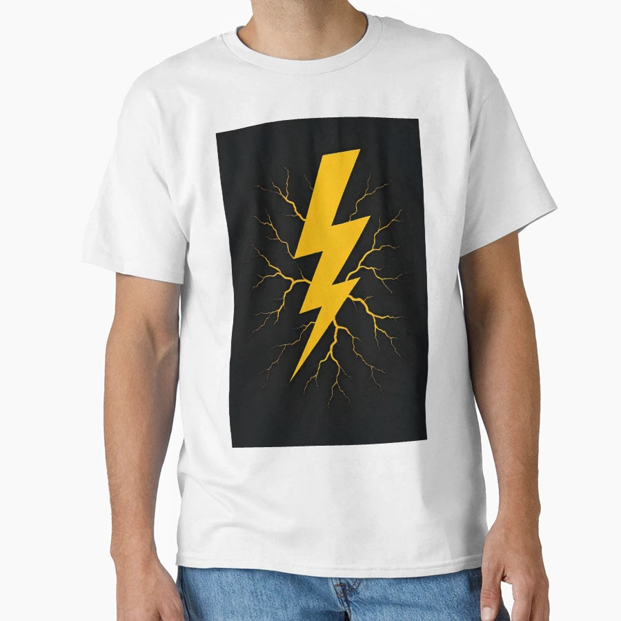 Thunderbolts Power Burst Energy T-Shirt - Streetwear Style for Adults - T-Shirt, Sweatshirt, Hoodie