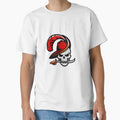 Tampa Bay Skull Football Fan T-Shirt - Trendy Graphic for Adults - T-Shirt, Sweatshirt, Hoodie