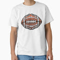 American Football Halloween Skeleton T-Shirt - Minimalist Print Unisex - T-Shirt, Sweatshirt, Hoodie