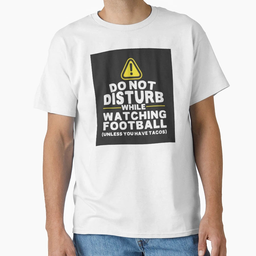 Football And Tacos T-Shirt - Custom Art Print Men Women - T-Shirt, Sweatshirt, Hoodie
