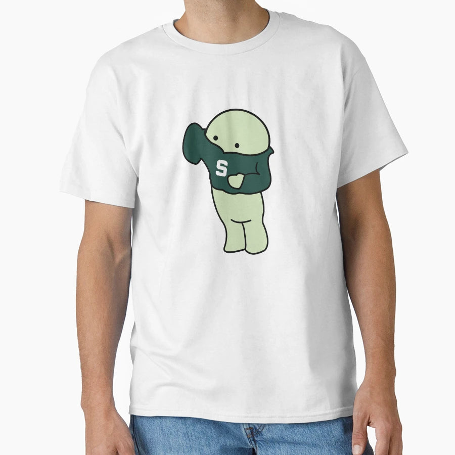 Msu Smiski T-Shirt - Minimalist Print Men Women - T-Shirt, Sweatshirt, Hoodie