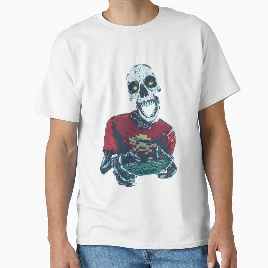 Gaming Final Boss Reaper T-Shirt - Minimalist Print for Adults - T-Shirt, Sweatshirt, Hoodie
