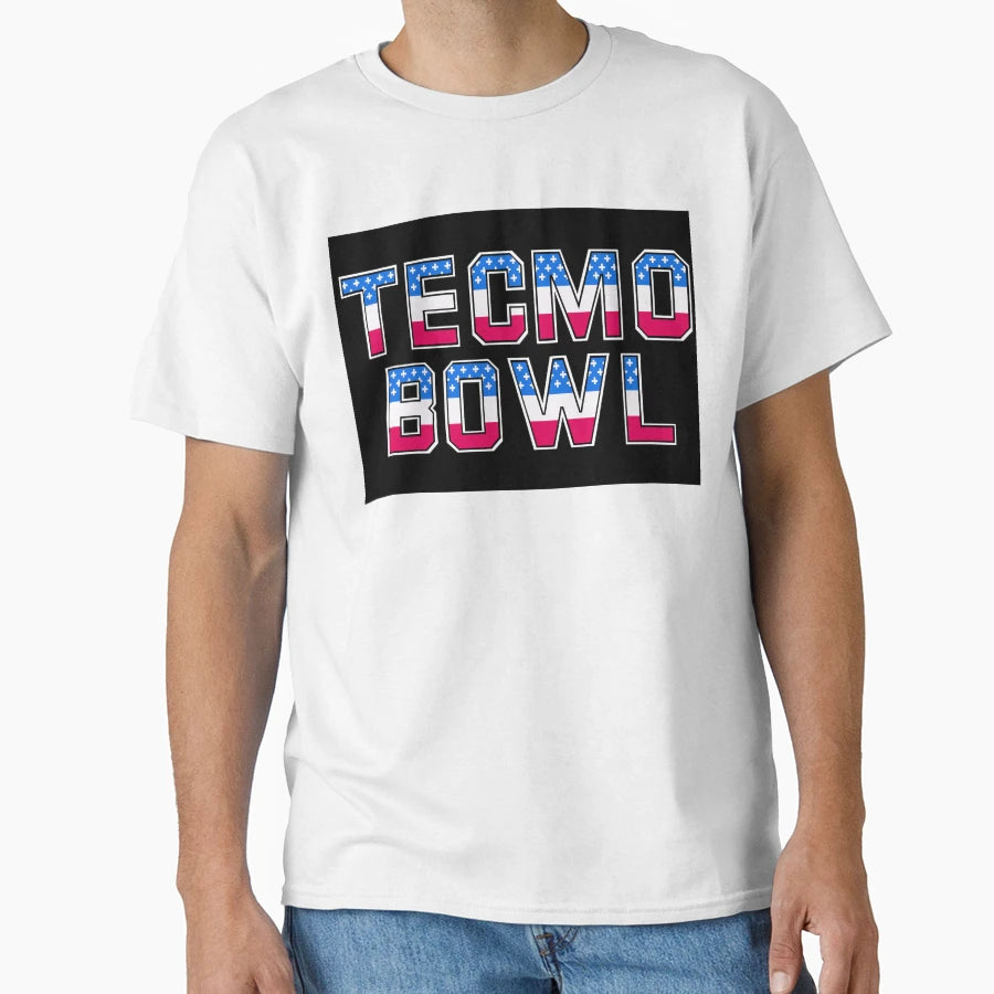 Tecmo Bowl T-Shirt - Custom Art Print Men Women - T-Shirt, Sweatshirt, Hoodie