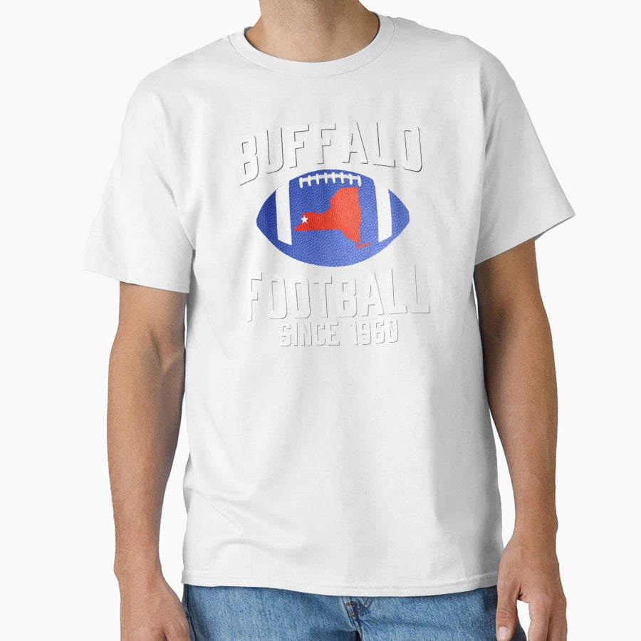 Buffalo Football T-Shirt - Aesthetic Graphic Men Women - T-Shirt, Sweatshirt, Hoodie