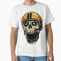 Laughing Skull Helmet Funny Skull Skull T-Shirt - Graphic Print Unisex - T-Shirt, Sweatshirt, Hoodie
