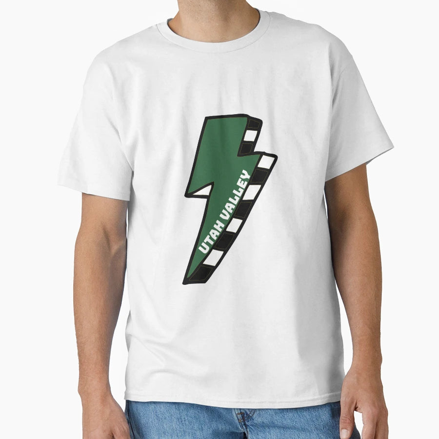 Utah Valley University Lightning Bolt T-Shirt - Graphic Print Men Women - T-Shirt, Sweatshirt, Hoodie