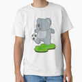Koala Soccer Player Soccer T-Shirt - Unique Graphic for Adults - T-Shirt, Sweatshirt, Hoodie