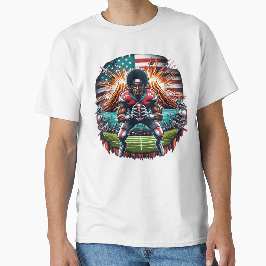 American Football Love T-Shirt - Casual Everyday Wear Unisex - T-Shirt, Sweatshirt, Hoodie