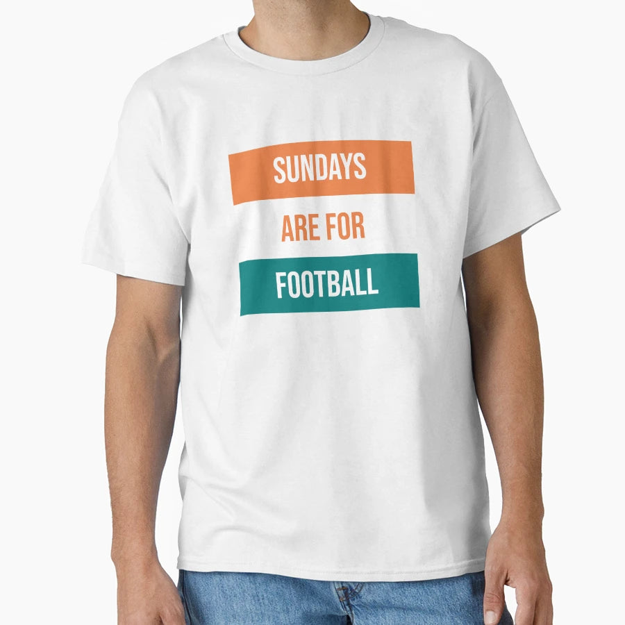 Sundays Are Football T-Shirt - Unique Graphic Men Women - T-Shirt, Sweatshirt, Hoodie